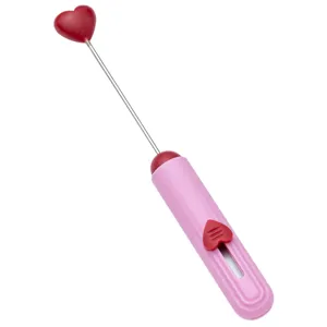 Mignon couteau ouvre-colis cœur rose mini cutter portable pour loisirs créatifs.