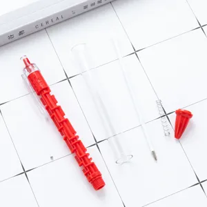 Novelty maze ballpoint pen educational decompression toy pen with disassembled parts design.