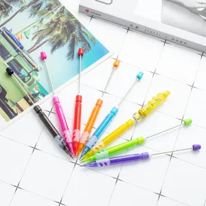 DIY Perlen mechanischer Bleistift niedlich bunt Schuler Schreibwaren Set Geschenk Großhandel