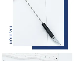 Precisie hobbyknipmes met metalen handvat voor DIY papier snijden detailweergave