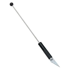 Precisie DIY knutselmes met metalen handvat en handige verlengstang voor papier snijden.