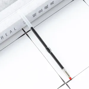 Lange kralenpen vulling zwarte inkt plastic balpen briefpapier soepel schrijven.