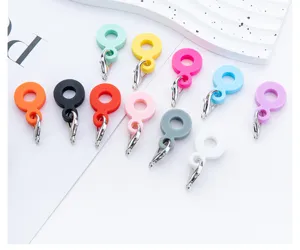 DIY silicone straw charm colorful charms for 8mm 10mm drinking cups and tumblers accessories