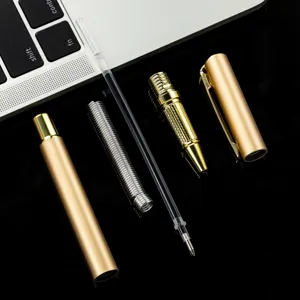 Luxus Gold Metall Kugelschreiber Business Geschenk Büro Schreibbedarf Hauptbild neu