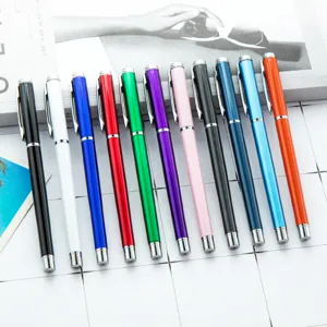Stylo Roller en Métal Stylo Signature de Bureau d'Affaires Stylo d'Écriture en Coque Métallique Rechargeable Pour Cadeau et École