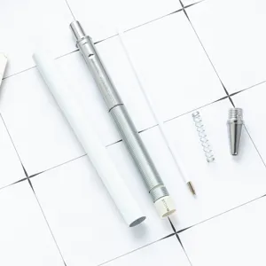 DIY θερμομεταφοράς στυλό λευκός μηχανισμός μέταλλο ελατήριο ανταλλακτικό κύρια όψη