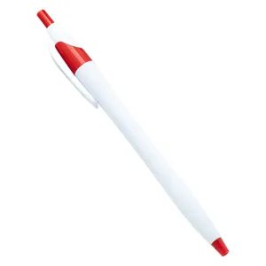 Plastic retractable ballpoint pen custom logo promotional gift advertising office school pen