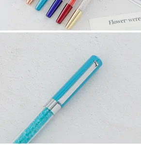 Kristal Gelpen Navulbare Balpen Glitter Kantoor School Kantoorartikelen Cadeau's