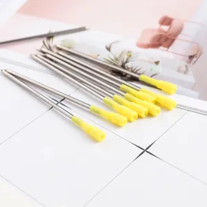 Metal gel pen refills 82mm replacement rotary neutral pen refills for daily writing use