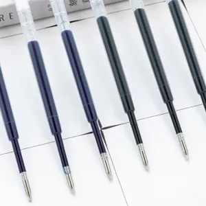 Premium gel ink pen refills smooth writing plastic refills set for daily office and school use