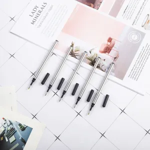 Metall Rollerball Stift Ersatzminen 0.5mm schwarze Tinte glattes Schreiben Ersatzminenset