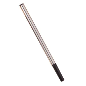 Edelstahl Gelschreiber Mine 0.5mm schwarze Tinte glattes Schreiben Kugelschreiber Ersatz