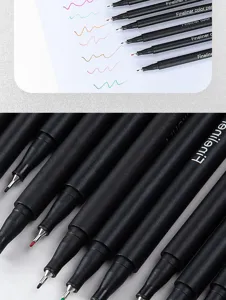 Fineliner color pen set fine tip journaling drawing art pens waterproof markers