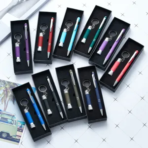 Multi-Function Ballpoint Pen Mini LED Flashlight Gift Set Capacitive Touch Pen Business Advertising Set