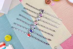 Femme mode coeur chaine montre quartz elegante etudiant bracelet set chic beau