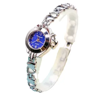 Montre quartz femme chaîne cœur creux mode étudiant bracelet montre délicate chic