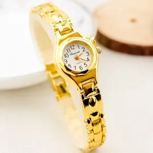 Reloj de pulsera mujer cuarzo elegante moda brazalete estilo bonito para uso diario