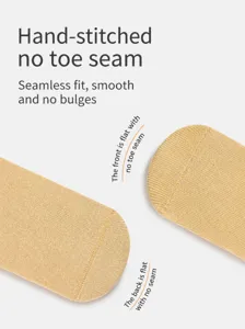 Infant cotton socks seamless toe baby socks soft breathable newborn baby footwear daily wear