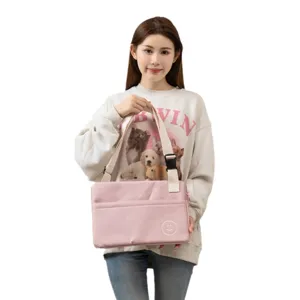 Pink 11 inch iPad sleeve bag cute tablet storage protective laptop shoulder bag for women