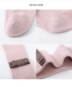 Cotton Toddler Tights Detail View Cute Bow Autumn Winter Baby Socks Infantile Leggings