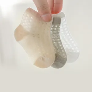 Baby Sommer Ultra Dünn Mesh Atmungsaktiv Eisseide Socken Neugeborene Kleinkind Kurze Socken Weiche Kinder Socken