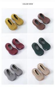 Babys rutschfeste Laufschuhe Kleinkind Socken atmungsaktive weiche Sohle Stutzen