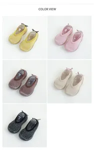 Baby Antirutsch Lauflernschuhe Socken weiche Sohle Baumwolle atmungsaktive Kleinkind Schuhe