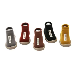 Kleinkind Laufsocken Schuhe Set Strick Babyschuhe süße Kleinkinderschuhe rutschfest
