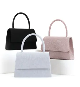 Ensemble de sacs de soirée pailletés élégants sac à main poignée supérieure pour femmes mode