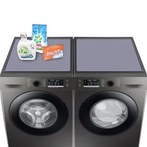 Silicone Washing Machine Top Mat Waterproof Non Slip Washer And Dryer Cover Protector Pad For Laundry Room