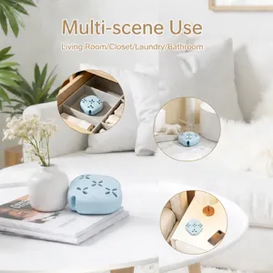 Silikon Aromatherapie Aufbewahrungsbox für Badezimmer, Wohnzimmer und Kleiderschrank Seifenhalter.