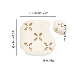 Silikon Badezimmer Aromatherapie Box und Seifenhalter für Waschbecken und Badewanne.