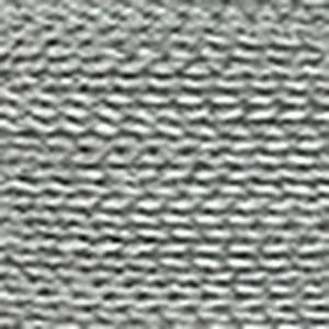 Vue détaillée de la matière en cuir PU tressé gris, montrant une texture et un savoir-faire fins.