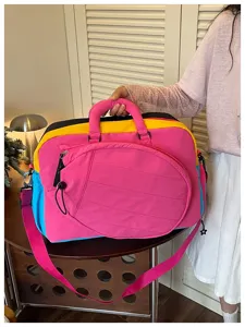 Kleurrijke grote badminton tas, multifunctionele sport fitness reistas voor outdoor gebruik.