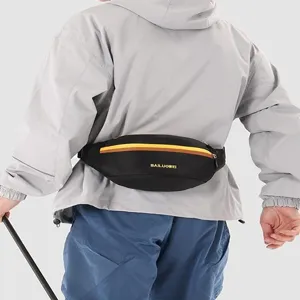 Wasserdichte Nylon Gürteltasche Lässig Umhängetasche Unisex Outdoor Sport Hüfttasche