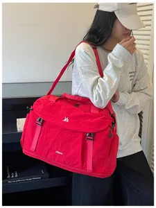Borsa da viaggio estensibile grande capacità borsa da palestra fitness impermeabile casual