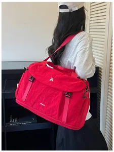 Grande capacita borsa da palestra espandibile borsa da viaggio per sport all'aperto.