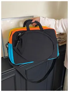 Meerkleurige sport badminton tas grote capaciteit reizen schouder handtas casual fitness