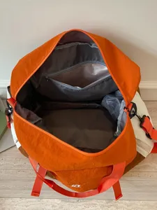 Borsa da palestra espandibile grande capacità borsone da viaggio leggero impermeabile.