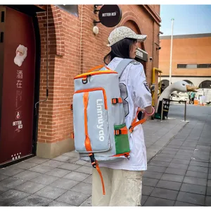 Grand sac à dos de voyage multifonctionnel sac de sport fitness loisirs mode pour hommes et femmes
