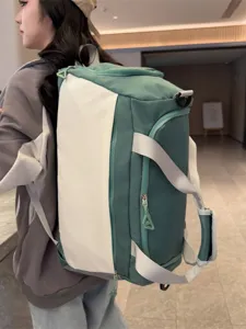 Sac à dos de voyage polyvalent grande capacité sac de sport fitness pour yoga voyage vert