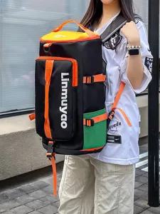 Grand sac de voyage et de sport multifonctionnel, sac à dos de fitness décontracté pour tous.