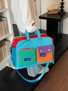 Reistas Duffel Grote Capaciteit Lichtgewicht Weekender Tas Meerdere Zakken Bagage voor Dames Heren Weekend
