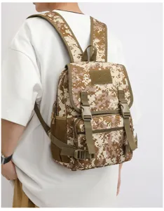Digitaler Camo-Taktik-Rucksack langlebiger Outdoor-Sport-Rucksack für Damen und Herren reisen