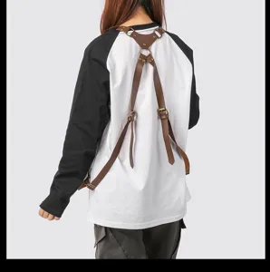 Retro PU Leder Schultergurt Halfter Tasche taktische Weste Stil Mode Outdoor Zubehör unisex
