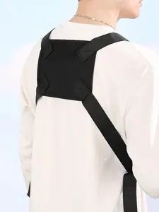 Taktische Brusttasche Gurtwerk Rückansicht, Outdoor Funktionsweste Gurt robustes Gurtband.
