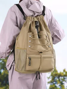 Sac a dos de sport imperméable et léger unisexe pour fitness, tennis et salle de sport.