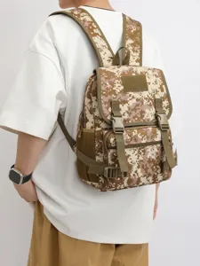 Taktischer digitaler Camouflage Rucksack, Outdoor Sport Reise lässiger Laptop Tagesrucksack.