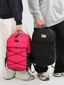 Large Capacity Outdoor Sports Backpack Casual Travel Bag For University Students Lightweight Nylon Luggage Backpack Schoolbag