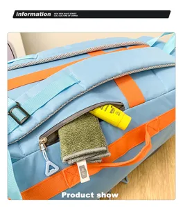 Sac a dos de voyage exterieur grand et colore multifonctionnel pour le sport et l'entrainement